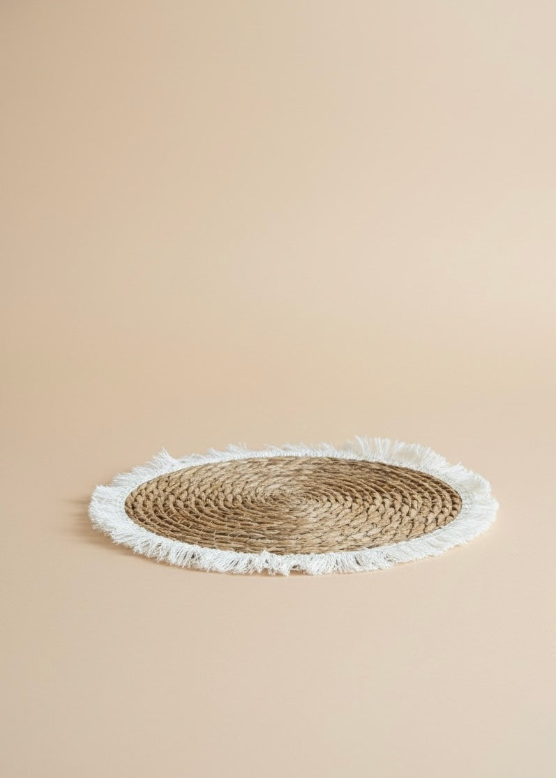 Natural placemat set of 6
