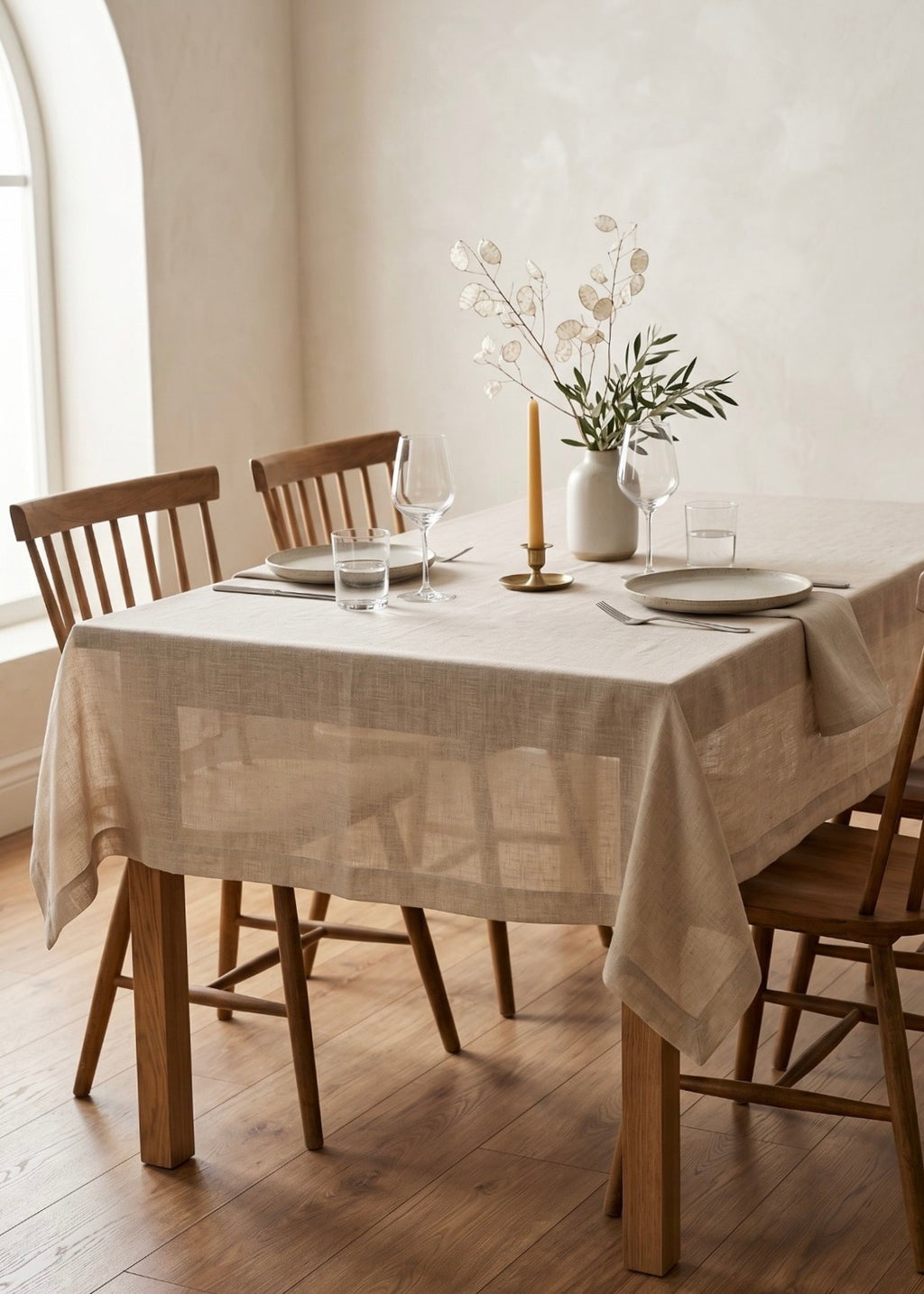 Linen Blend TableCloth