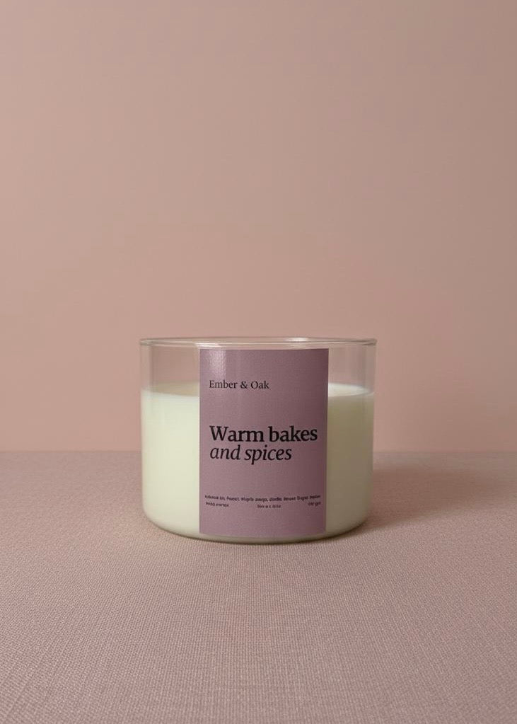 Warm Bakes and Spices Candle