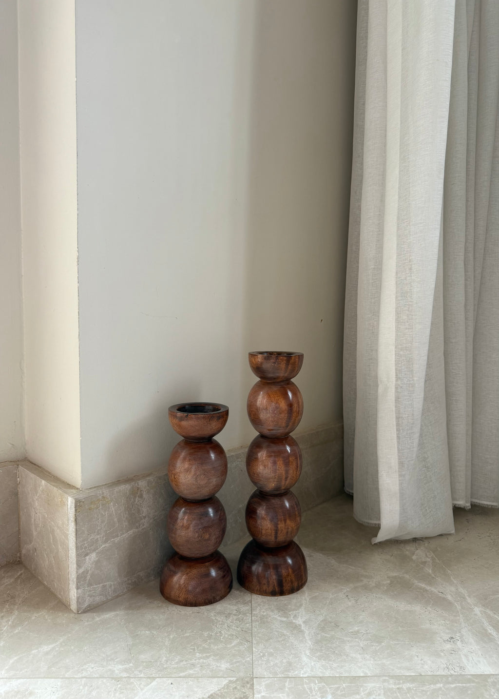 Luna candle holders set