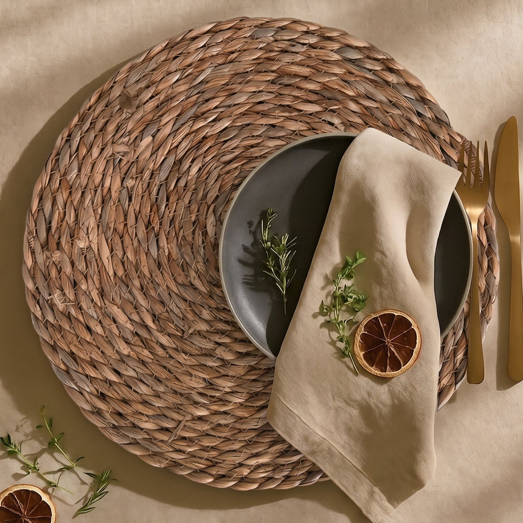 Natural placemat set