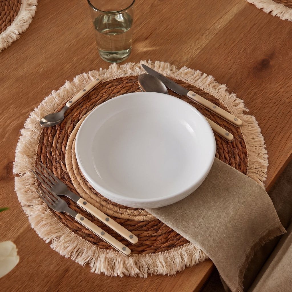 Natural placemat set