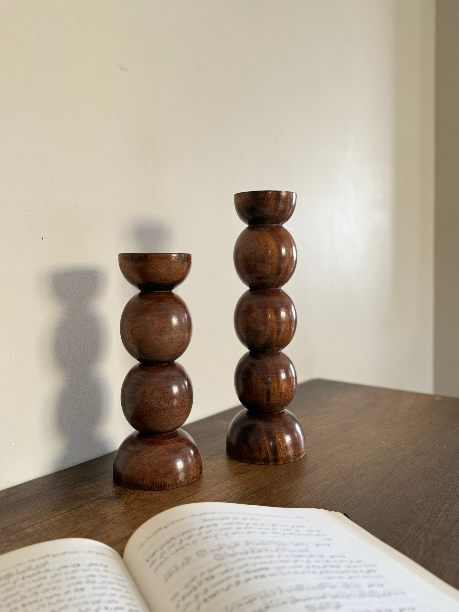 Luna candle holders set